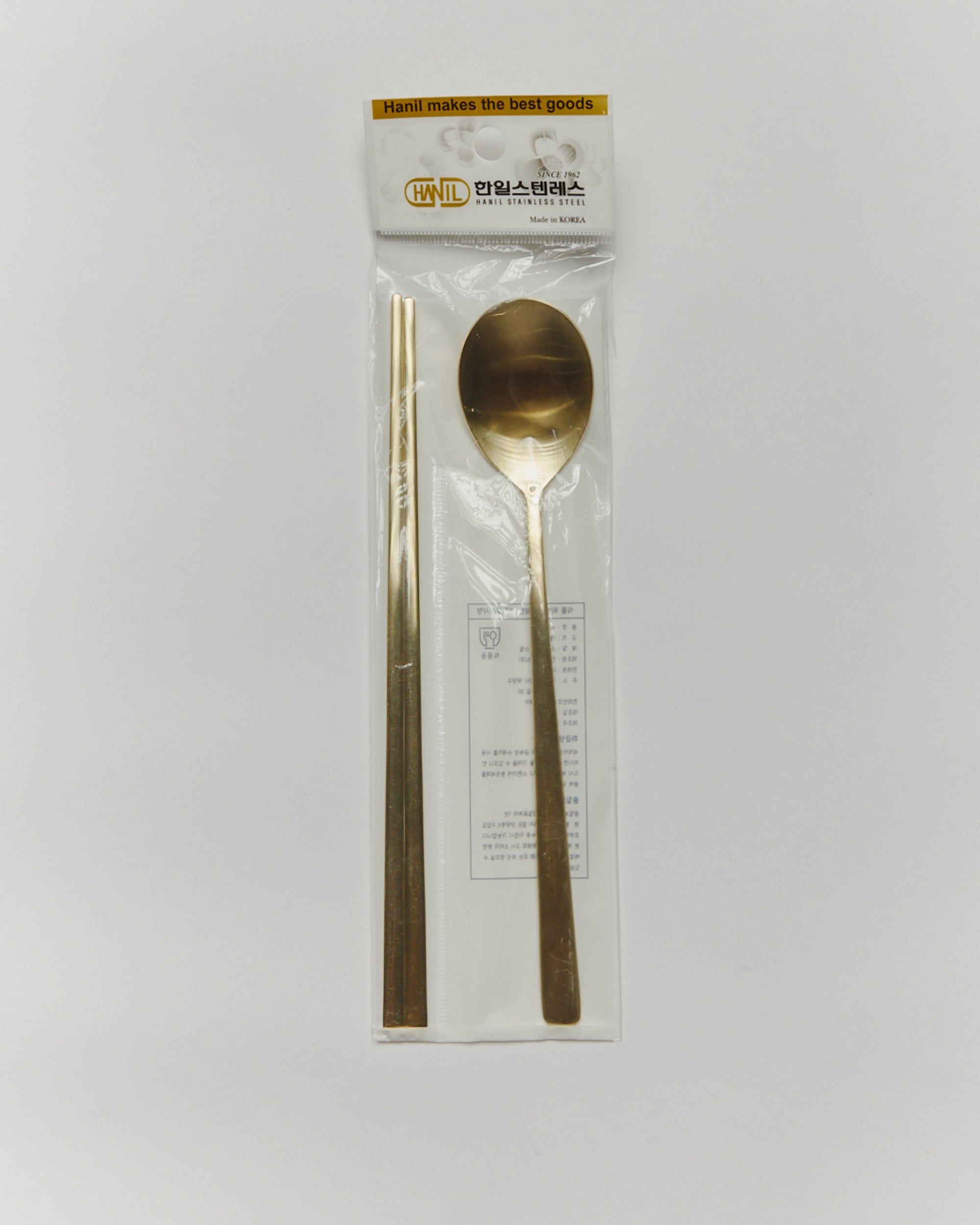 Stainless Spoon and Chopsticks Set