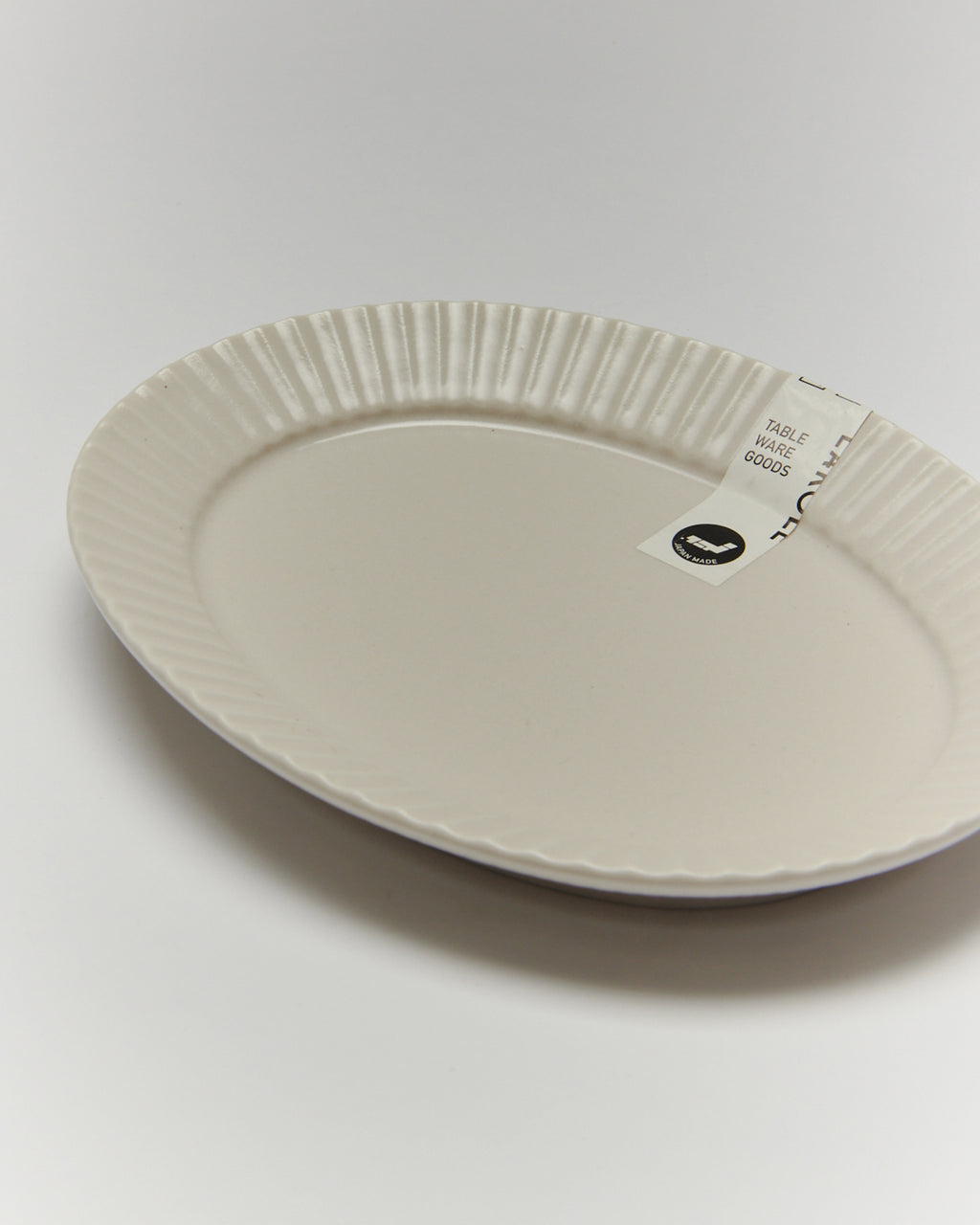 Kachosen Oval Platter With Folding-Fan Pattern (Set of 2)