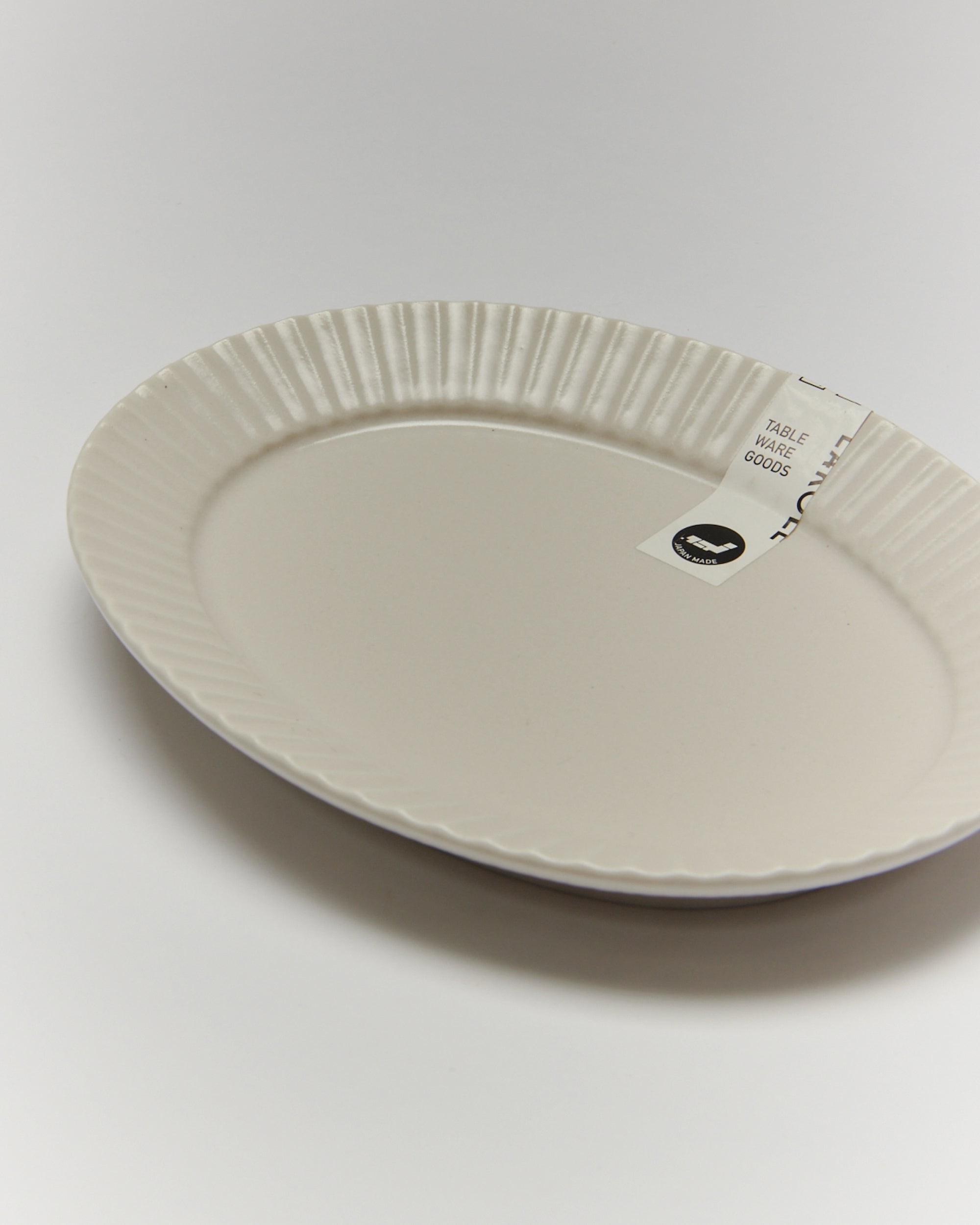 Kachosen Oval Platter With Folding-Fan Pattern (Set of 2)