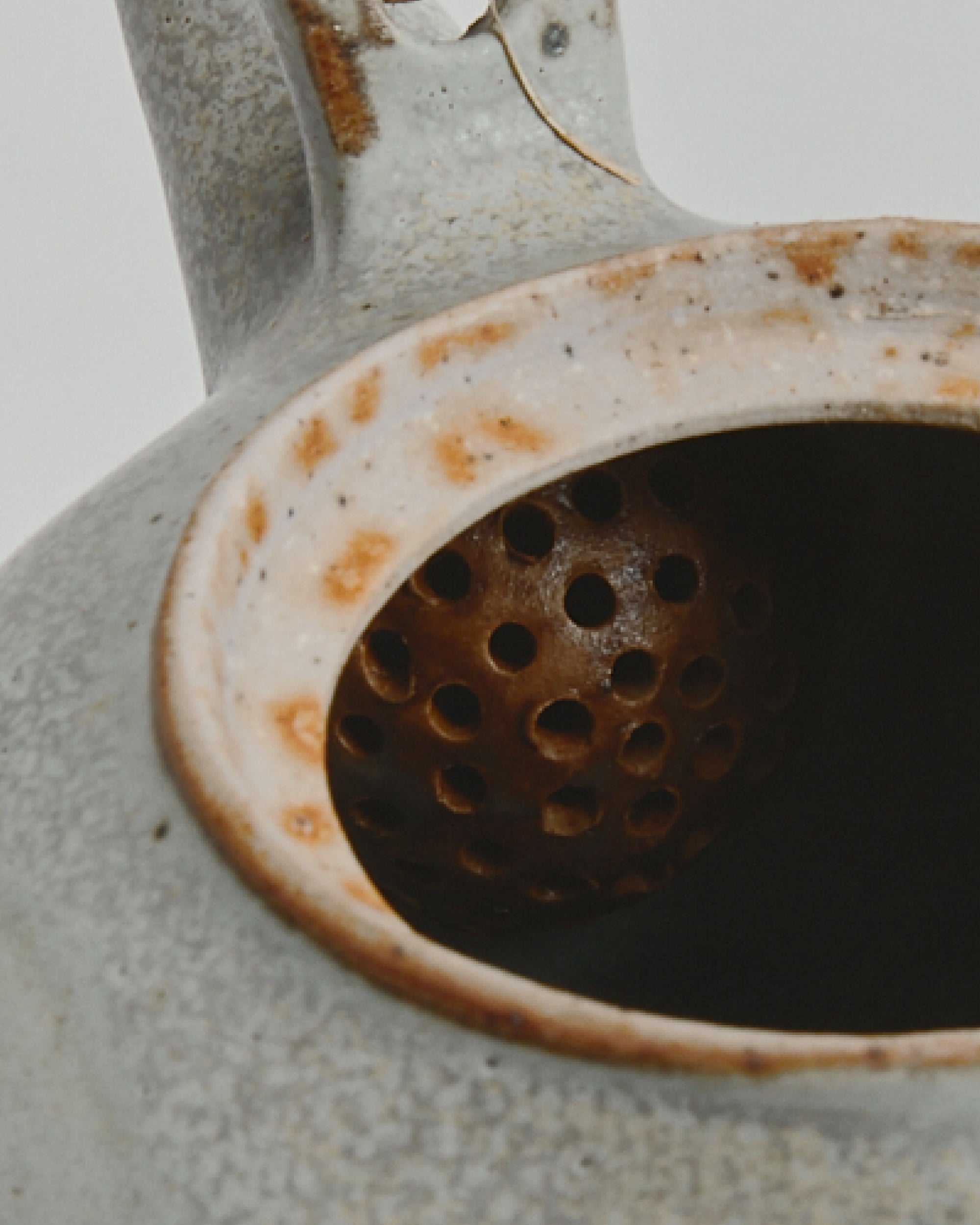 Teapot No.2 — Matte Green with Bamboo Handle