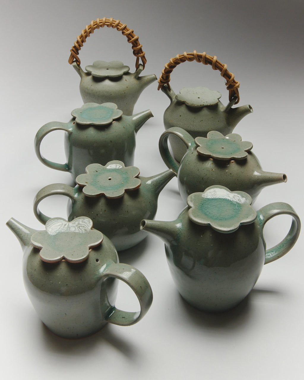 Teapot No.8 — Celadon Glaze