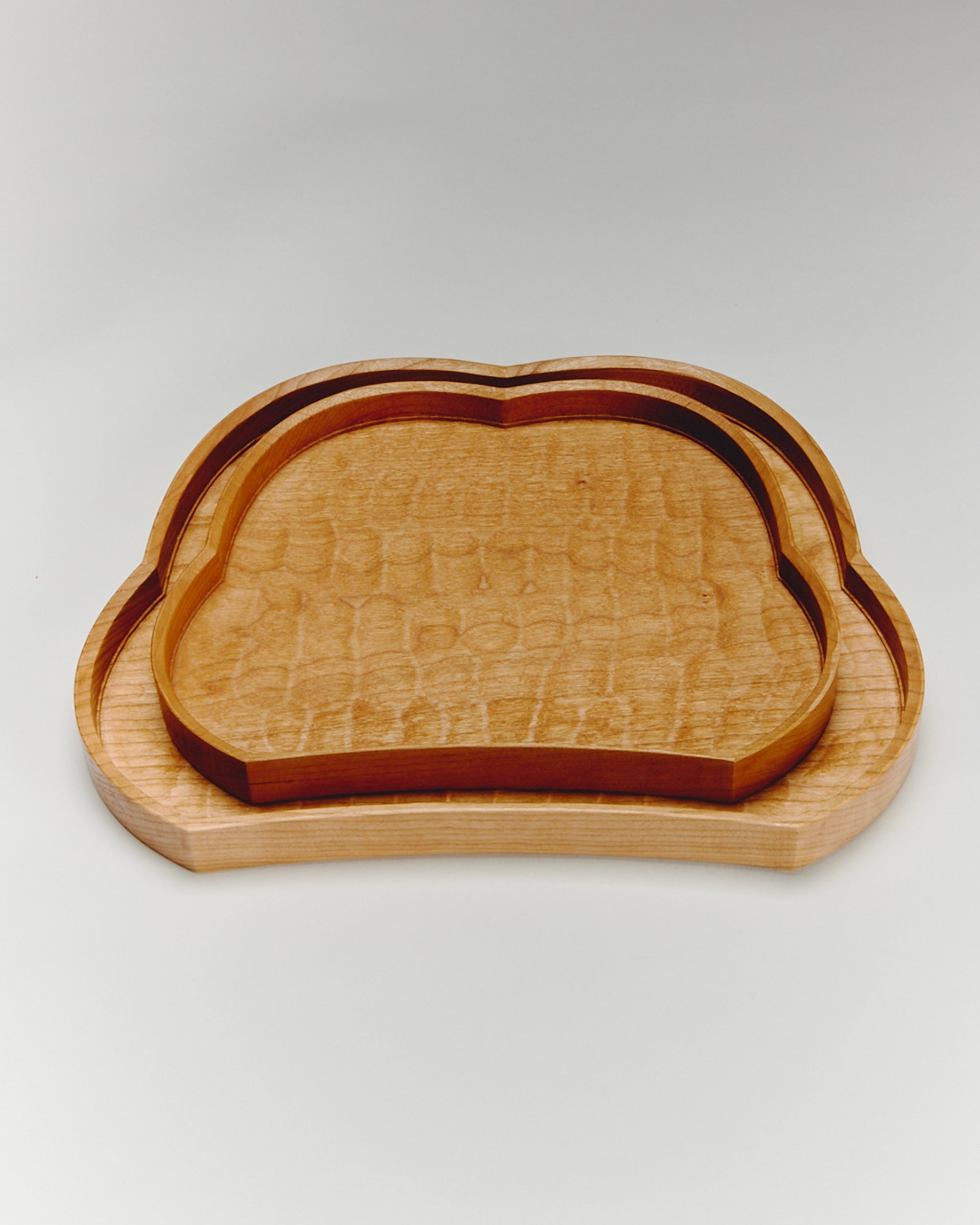Hand Carved Cloud Tea Tray